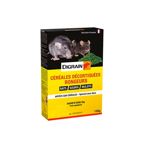 DIGRAIN Céréales décortiquées  6X25G